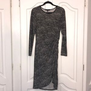 Illusion Wrap Saks Fifth Avenue Dress